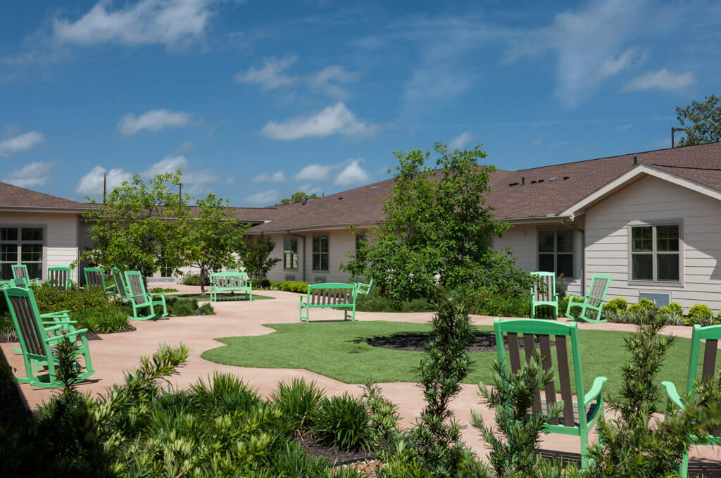 Spacious Courtyards