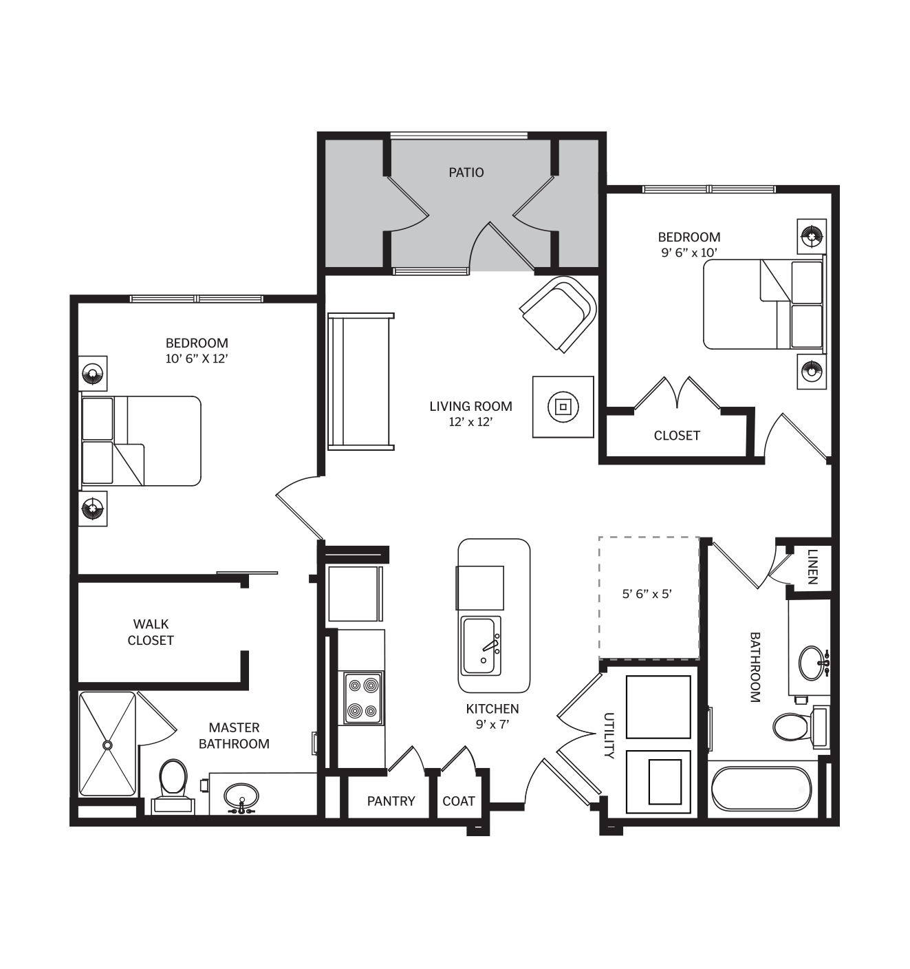 View Our Senior Apartment Floor Plans Franklin Park TPC