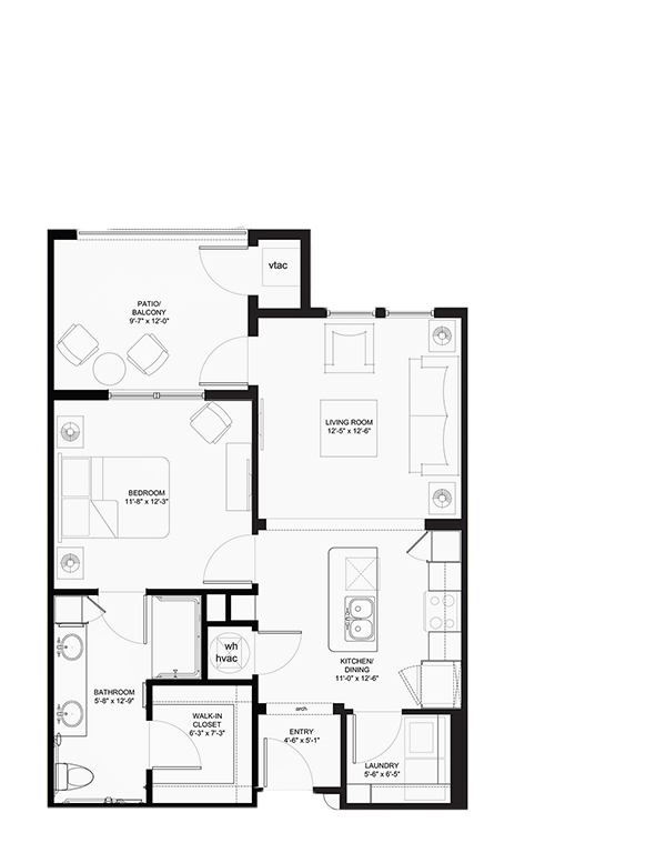 Franklin Park® Alamo Heights Independent Living The Napoli Floorplan