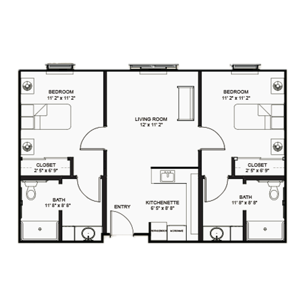 Franklin Park® Boerne Assisted Living The Gillespie Floor Plan