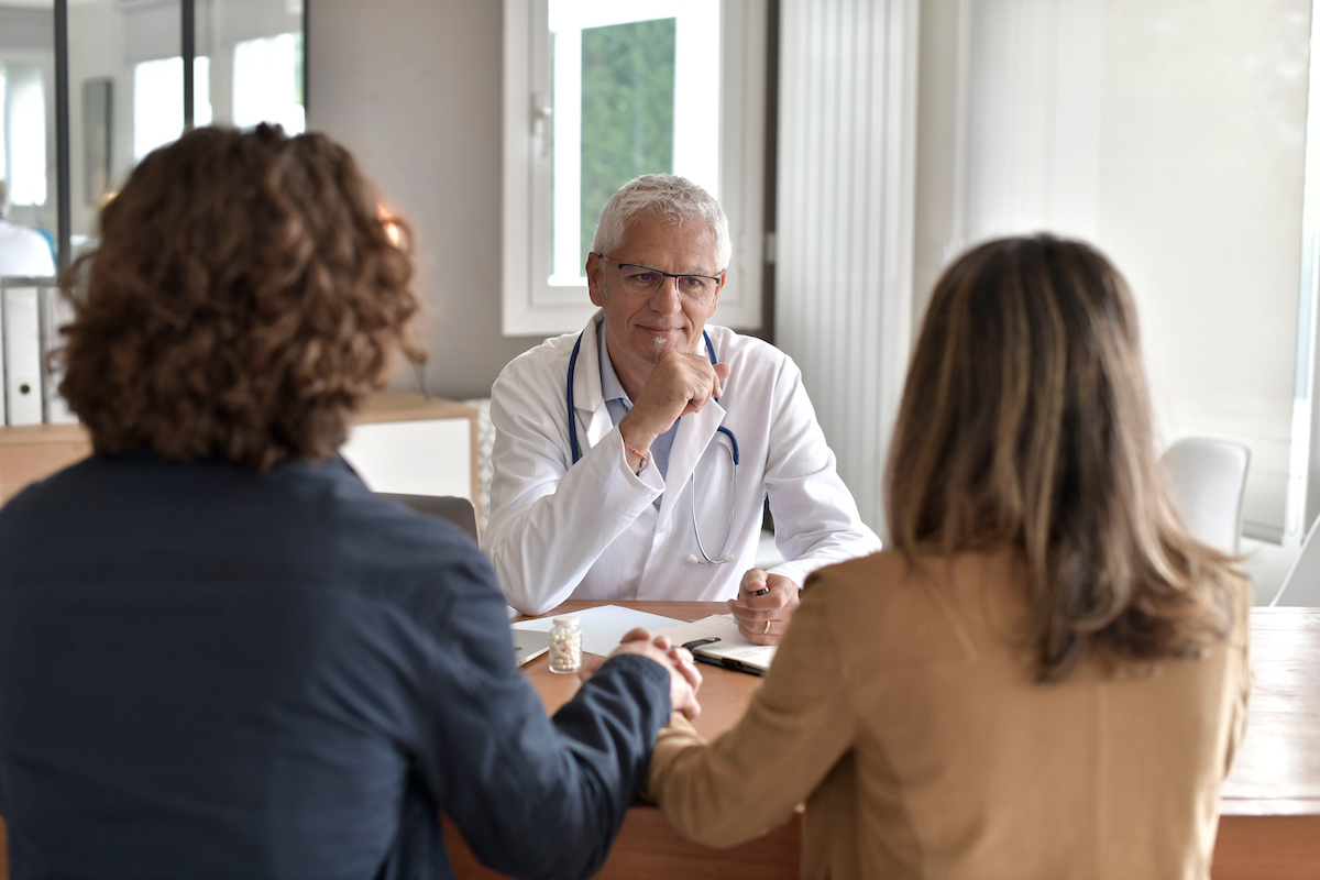Young,Couple,Having,An,Appointment,At,The,Doctor's,Office
